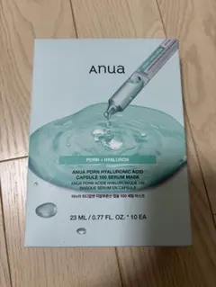 anua PDRNヒアルロン酸カプセル100セラムマスク 10枚入　未開封