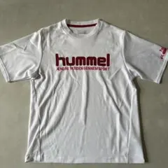hummel ホワイト ロゴ入り シャツのサムネイル