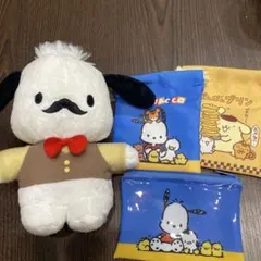 ポチャッコ ぬいぐるみとポーチセット