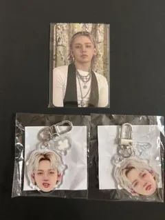 treasure ヒョンソク トレカ 顔アクキー