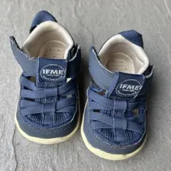 IFME ベビーサンダル ネイビー 12.0cm