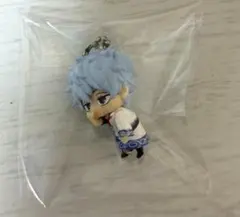 銀魂 坂田銀時 つまんでつなげてますこっと キーホルダー ボールチェーンver