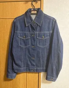 デニムジャケット Gジャン インディゴブルー Mサイズ 秋 冬