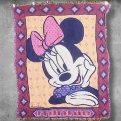 BPJB キャラ ラグ ビンテージ 古着 Disney ディズニー ミニー