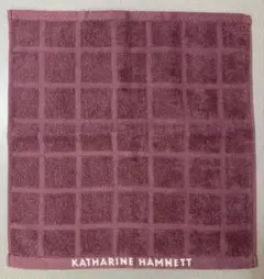 KATHARINE HAMNETT ウォッシュタオル　ブラウン系 1枚のサムネイル