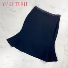 ユキトリイ マーメイドスカートスカート 黒 サイズ40*CD1221のサムネイル
