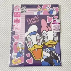未開封　平成レトロ★当時物　ドナルド＆デイジー　レターセット　ディズニー　シール