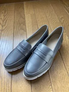 値下！外反母趾に！monet ローファー ベージュ 23cm - メルカリ