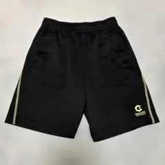 GIRAUDM ブラックハーフパンツ 150