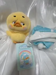Upset Duck ぬいぐるみ　ケアベアコラボ　good luck bear