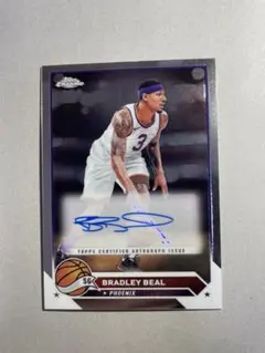 BRADLEY BEAL TOPPS Chrome ブラッドリー・ビール　サイン