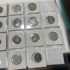 エジプト銀貨14枚セット➕1枚おまけ　全15枚セット　sv700〜800相当 エジプト記念銀貨14枚セット➕1枚おまけ 全15枚セット sv700〜800相当
