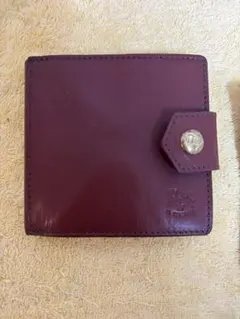 IL BISONTE 二つ折り財布 ボルドー BW242 UN B