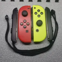 Switch　ジョイコン　左右　レッド&イエロー　動作確認済み