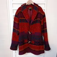 た*う様 Eddie Bauer ウールコート 女性用 Lサイズ ヘチマ襟 ネイのサムネイル