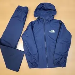 THE NORTH FACE 130 防水ジャケット パンツ 上下セット 紺 - メルカリ