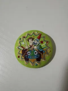 刺繍缶バッジ　トイストーリー　ディズニー