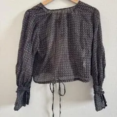 crinkle crinkle 3D embroidery shirts 中古 - メルカリ