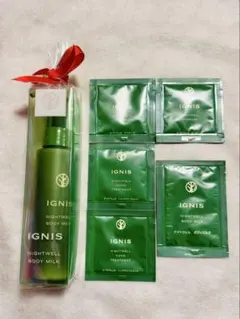 イグニス ナイトウェル ボディミルク＆ハンドトリートメント＆マッサージ