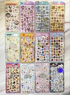 ボンボンドロップシール　うるちゅる　プチドロップステッカー　まとめ