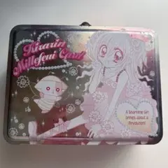 レアカード付 きらりん☆レボリューションミルフィーカード&缶ケース