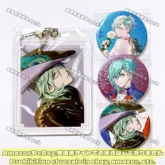 うたプリ 藍 タブナイ アニパス 10周年 SMS 缶バッジ アクキー 4点