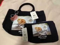 PAUL&JOE　アクセソワ　ミニトートポーチセット