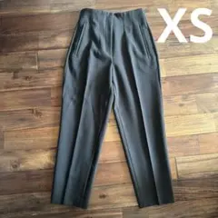 ZARA ハイウエスト　テーパード　パンツ　クロップド　XS
