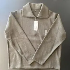 UNIQLO オリーブ色 ジップアップ トレーナー L