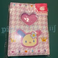ウサハナ サンリオ シール手帳 シール帳 シールバインダー