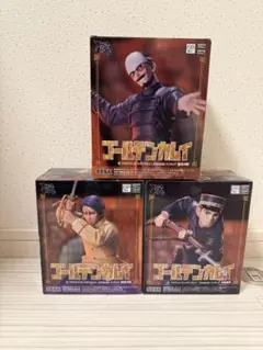 『ゴールデンカムイ』XrossLink フィギュア 鶴見中尉/月島軍曹/鯉登少尉