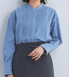ブルーシャツ 長袖