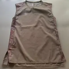 RYOGENノースリーブメッシュトップス