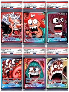 PSA10 6連番】ワンピースベースショップ リミテッドカードコレクション