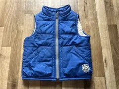 babyGap 青 ダウンベスト　80