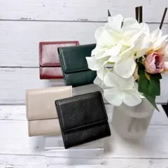 ビジネスレザーファクトリー コインケース　ロイヤルレッド