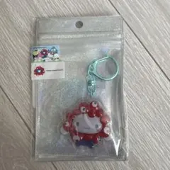 【未開封】大阪万博 ミャクミャク サンリオ ぷっくり立体キーホルダー シナモン