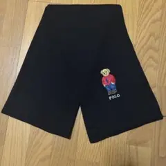POLO RALPH LAUREN ポロベア マフラー 黒