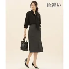 23区 S 【マガジン掲載】 タイトスカート　ダークグリーン系