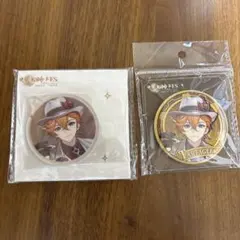 原神FES 2024 タルタリヤ 缶バッジ　アクリルキーホルダー　２点セット