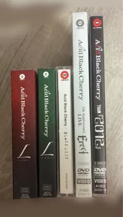 Acid Black Cherry LIVE DVD 4枚セット ABC - メルカリ