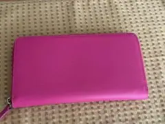 SMYTHSON ラウンドファスナー 長財布 ピンクのサムネイル