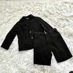 【大人気】コムサイズム フォーマル セットアップ 黒 100A 男の子 キッズのサムネイル