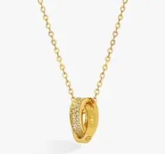 ネックレス レディース K18 18金コーティング シルバー925