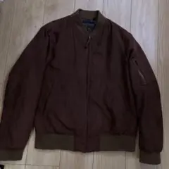 UNIQLO MA-1 フライトジャケット ブラウン L