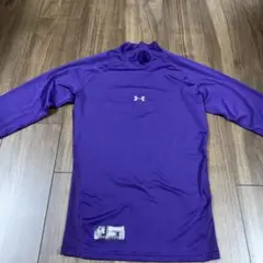 UNDER ARMOUR 紫色 コンプレッションシャツ LG