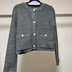 GU カーディガン グレー S