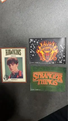 ストレンジャー・シングス ステッカー3枚セット