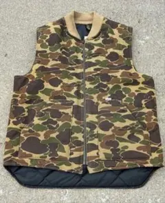激レア】80s USA製 Carhartt 迷彩柄 ベスト VQ183 L - メルカリ
