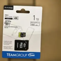 411 TEAMGROUPmicroSD カード 1TB PRO+ 未開封